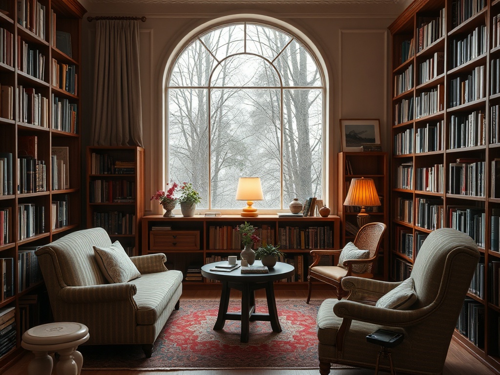 mks31.ru | Дом с библиотекой в башне или эркере